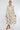 Cream and Olive Boho Print Maxi Shirt Dress