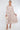 Cream and Blush Vintage Floral Print Maxi Shirt Dress