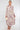Cream and Purple Botanical Print Maxi Shirt Dress