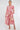 Pink and Orange Tile Print Maxi Shirt Dress