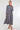 Navy Floral Paisley Print Long Sleeve Maxi Shirt Dress