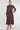 Navy and Berry Vintage Rose Print Midi Dress