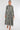 Navy and Stone Vintage Tile Print Midi Shirt Dress