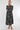 Black and Teal Vintage Floral Print Maxi Shirt Dress