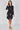 Love Sunshine Black Botanical Leaf Print Belted Shirt Dress Brunch Dress Casual Dress Dress with Pockets Dresses Everyday Dress Long Sleeve Dress LS-5026 Workwear Dress