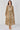 Love Sunshine Tan Paisley Chiffon Belted Maxi Dress Dresses Garden Party Dress Holiday Dress Long Sleeve Dress LS-2512 Wedding Guest Dress