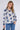 Floral Print White Satin Shirt