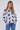 Floral Print White Satin Shirt
