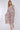 Orange Paisley Floral Print Midaxi Chiffon Shirt Dress