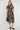 Black Swirl Print Short Sleeve Midi Shirt Dress