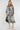 Mono Paisley Print Tiered Midi Shirt Dress