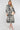 Mono Paisley Print Tiered Midi Shirt Dress