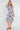Lilac Botanical Leaf Print Tiered Midi Shirt Dress