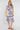 Lilac Botanical Leaf Print Tiered Midi Shirt Dress