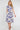 Lilac Botanical Leaf Print Tiered Midi Shirt Dress