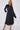 Black Layer Satin Plain Midaxi Shirt Dress