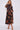 Brown Abstract Print Midaxi Shirt Dress