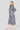 Love Sunshine Navy Damask Print Long Sleeve Midaxi Shirt Dress Brunch Dress Casual Dress DB Dress with Pockets Everyday Dress Long Sleeve Dress LS-2037 Workwear Dress