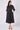 Black Polka Dot Half Sleeve Midi Shirt Dress