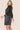 Love Sunshine Black Floral Jacquard Satin Shirred Waist High Neck Shift Mini Dress DB Garden Party Dress Going Out Dress Long Sleeve Dress LS-9143L Wedding Guest Dress