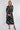 Black Floral Print Maxi Shirt Dres