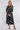 Black Floral Print Maxi Shirt Dres