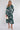 Green Floral Print Midaxi Shirt Dress