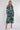 Green Floral Print Midaxi Shirt Dress