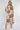 Cream and Brown Vintage Rose Print Maxi Shirt Dress