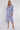 Cobalt Botanical Print Midi Shirt Dress