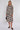 Black Botanical Print Midi Shirt Dress