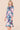 Love Sunshine Navy Floral Print Frilled Hem Bodycon Midi Dress Garden Party Dress Going Out Dress Long Sleeve Dress LS-2332 Tea Dress Wedding Guest Dress