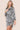 Love Sunshine Black Damask Print Belted Satin Mini Shirt Dress Brunch Dress Casual Dress Dress with Pockets Everyday Dress Long Sleeve Dress LS-5026 Workwear Dress