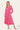 Love Sunshine Fuchsia Abstract Print Midaxi Shirt Dress Brunch Dress Casual Dress DB Dress with Pockets Everyday Dress Garden Party Dress Holiday Dress Long Sleeve Dress LS-2037 Wedding Guest Dress