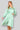 Love Sunshine Green Geo Print Pleated Silky Midi Dress Casual Dress DB Everyday Dress Garden Party Dress Holiday Dress Long Sleeve Dress LS-2326 Summer Dress Wedding Guest Dress