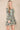 Love Sunshine Black Leaf Print Cold Shoulder Bardot Mini Dress LS-9020