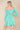 Love Sunshine Green Leopard Print Bardot Mini Dress LS-9020