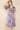 Love Sunshine Blue Floral Printed Wrapped Midi Dress DB Everyday Dress Garden Party Dress Holiday Dress LS-2314 Short Sleeve Dress Summer Dress Tea Dress Wedding Guest Dress