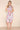 Love Sunshine Pink Blurred Paisley Print Sleeveless Shirt Dress Brunch Dress Casual Dress DB Dress with Pockets Everyday Dress Holiday Dress LS-5001 Sleeveless Dress Summer Dress Wedding Guest Dress