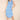 Love Sunshine Blue Leaves Print Sleeveless Shirt Dress Brunch Dress Casual Dress DB Dress with Pockets Everyday Dress Holiday Dress LS-5001 Sleeveless Dress Summer Dress Wedding Guest Dress