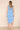 Love Sunshine Blue Leaves Print Sleeveless Shirt Dress Brunch Dress Casual Dress DB Dress with Pockets Everyday Dress Holiday Dress LS-5001 Sleeveless Dress Summer Dress Wedding Guest Dress