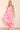 Love Sunshine Pink Floral Print Strappy Maxi Dress FL-327