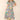 Love Sunshine Green Pattern Printed V Neck Midi Dress FL-507