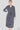 Love Sunshine Navy Floral Print Long Sleeve Maxi Shirt Dress LS-2156LL