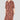 Love Sunshine Rust Tie Dye Chain Print Oversized Shift Midi Dress LS-2252