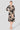Love Sunshine Palm Leaf Print PU Belt A Line Midi Shirt Dress Casual Dress DB Dress with Pockets Everyday Dress Holiday Dress Long Sleeve Dress LS-2241 Workwear Dress