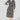 Love Sunshine Black Chain Print PU Belt A Line Midi Shirt Dress Casual Dress Dress with Pockets Everyday Dress Long Sleeve Dress LS-2241 Workwear Dress