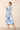 Love Sunshine Blue Allover Print V Neck Maxi Dress DB LS-2255