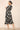 Love Sunshine Black Floral Print Frilled Hem Bodycon Midi Dress Bodycon Dress Garden Party Dress Going Out Dress Long Sleeve Dress LS-2332 Tea Dress Wedding Guest Dress Workwear Dress