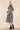 Love Sunshine Black Floral Print Half Sleeve Midi Shirt Dress Brunch Dress Casual Dress Dress with Pockets Everyday Dress LS-2045 Wedding Guest Dress Workwear Dress